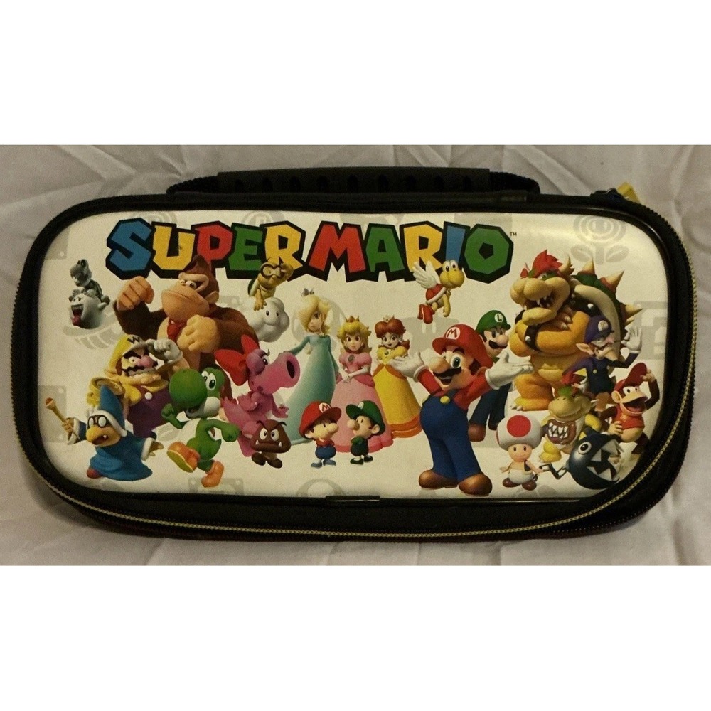 🎮 Super Mario Nintendo Switch‎ Case Hard Shell Travel Bag Official Mario Bros🐢